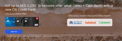 Banks & ATMs offers in Mussafah | New Citi Credit Card Offer! in Citibank | 19/03/2024 - 26/04/2024