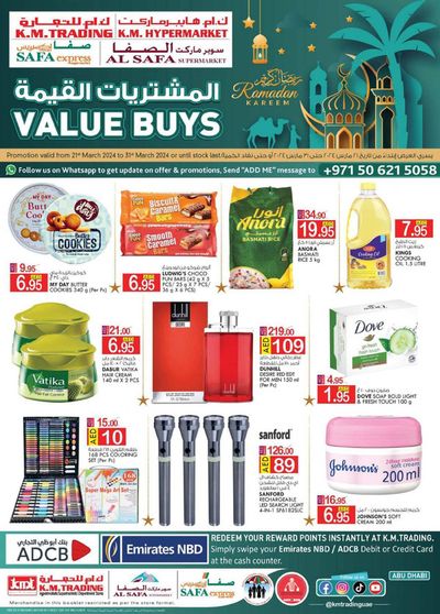 KM Trading catalogue | Value Buys - Abu Dhabi | 21/03/2024 - 31/03/2024