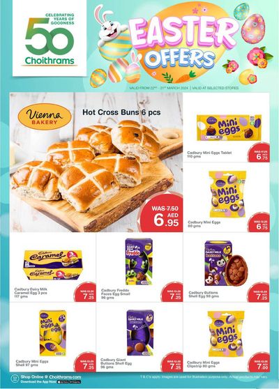 Choitrams catalogue in Dubai | Easter Offers! | 25/03/2024 - 31/03/2024