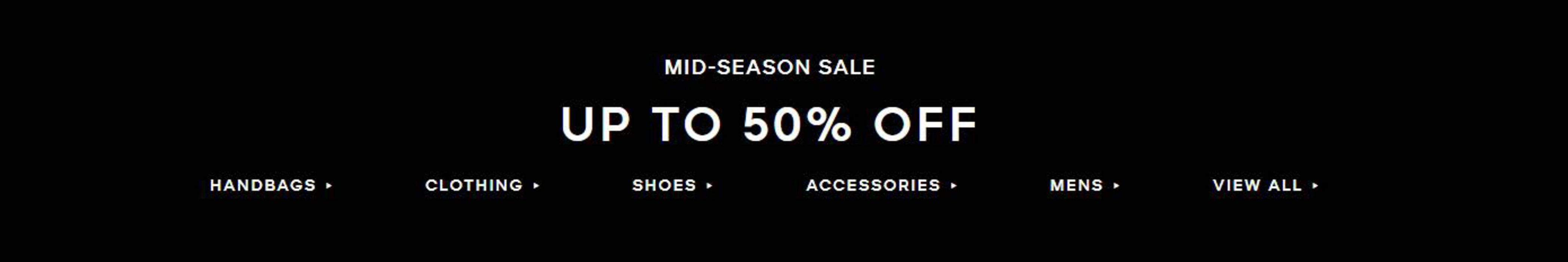 Michael Kors catalogue in Dubai | Mid-Season Sale! -50% | 25/03/2024 - 28/03/2024