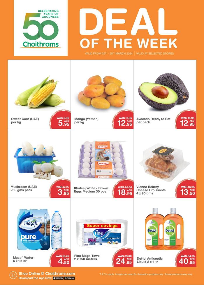 Choitrams catalogue in Al Ain | Deal of The Week! | 25/03/2024 - 28/03/2024