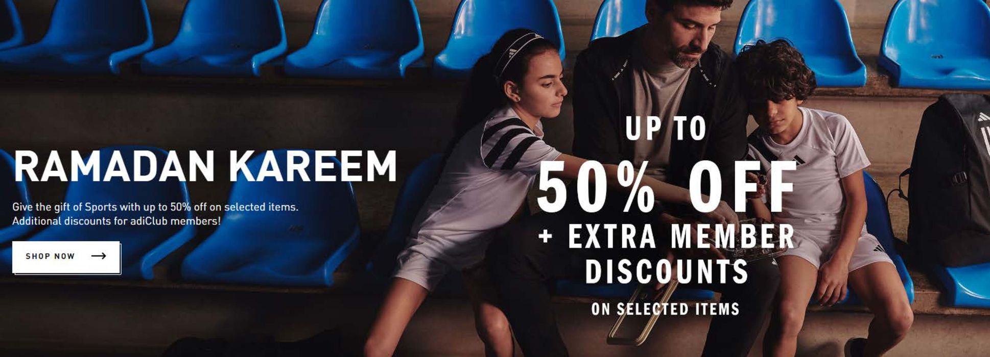 Adidas catalogue in Kalba | Up to 50% Off+Extra Member Discount! | 26/03/2024 - 29/03/2024