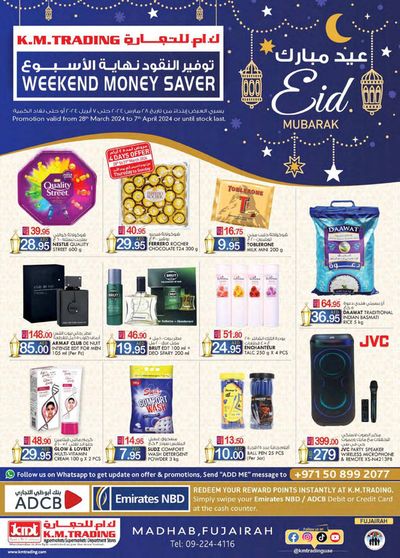 KM Trading catalogue | Monthly Money Saver! Fujairah | 28/03/2024 - 07/04/2024