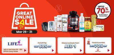Life Pharmacy catalogue | Great Sale! Up to 70% Off! | 29/03/2024 - 31/03/2024