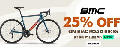 Sport offers | 25% Off On BMC Road Bikes in Adventure HQ | 15/04/2024 - 06/05/2024