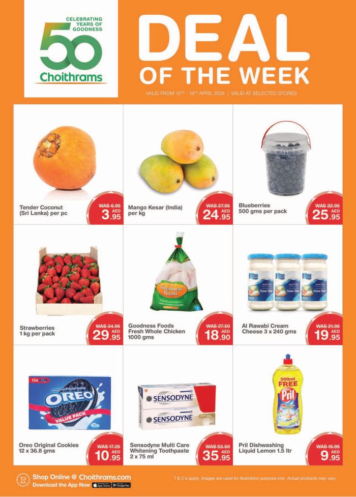 Choitrams catalogue in Dubai | Deal of The Week! | 15/04/2024 - 18/04/2024