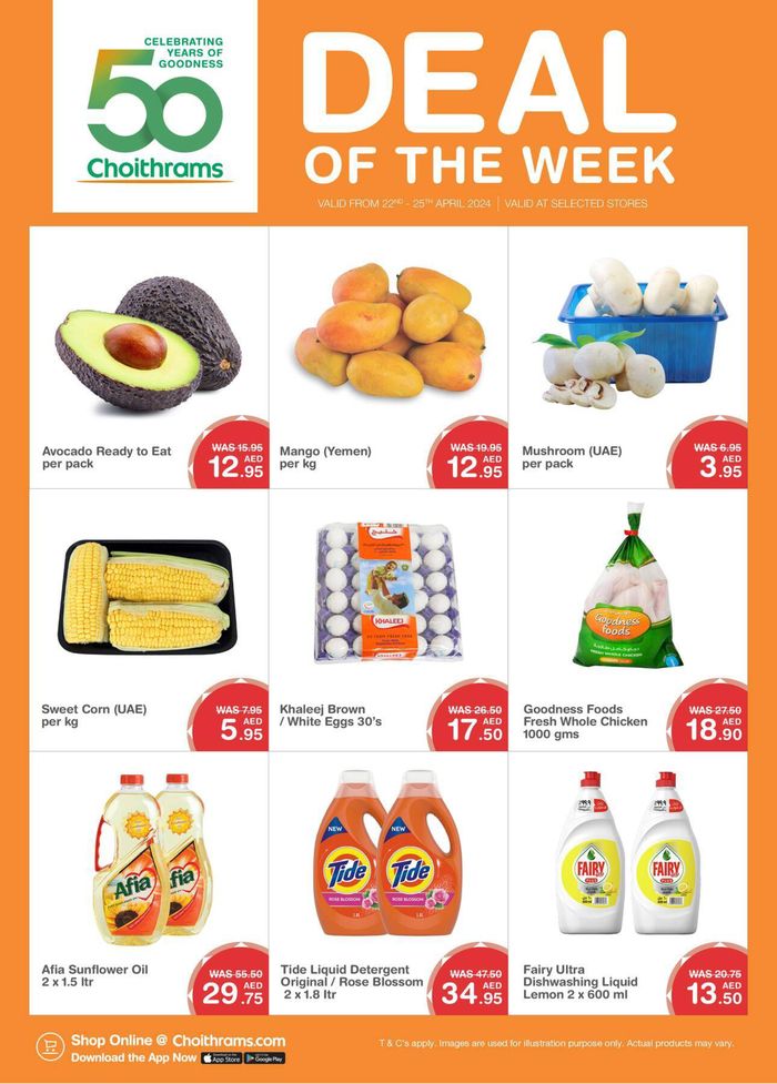 Choitrams catalogue in Abu Dhabi | Deal of The Week! | 22/04/2024 - 25/04/2024