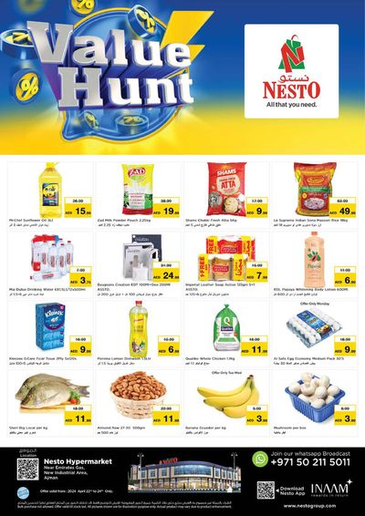 Nesto catalogue | Value Hunt! New Industrial Area | 23/04/2024 - 24/04/2024