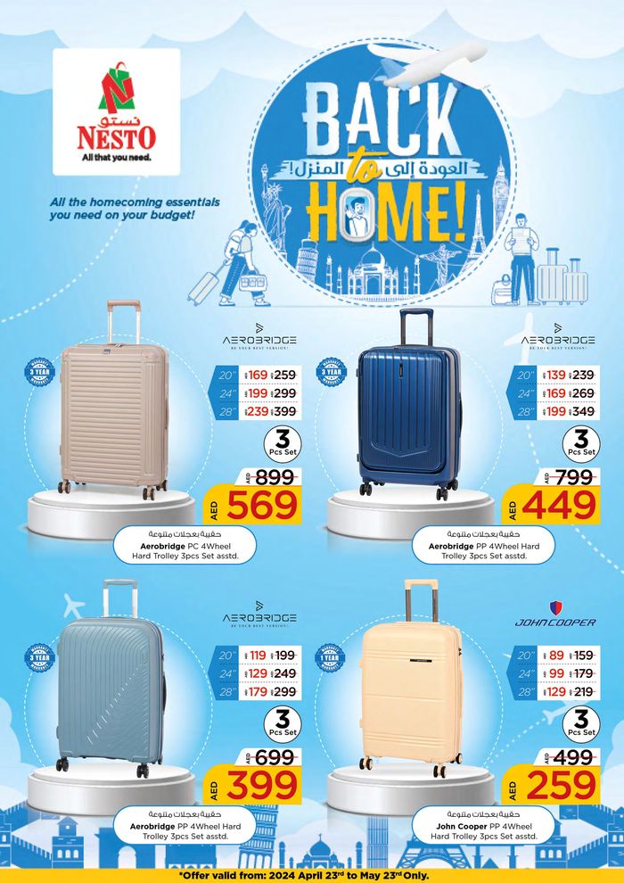 Nesto catalogue in Sharjah | Back To Home! | 25/04/2024 - 23/05/2024