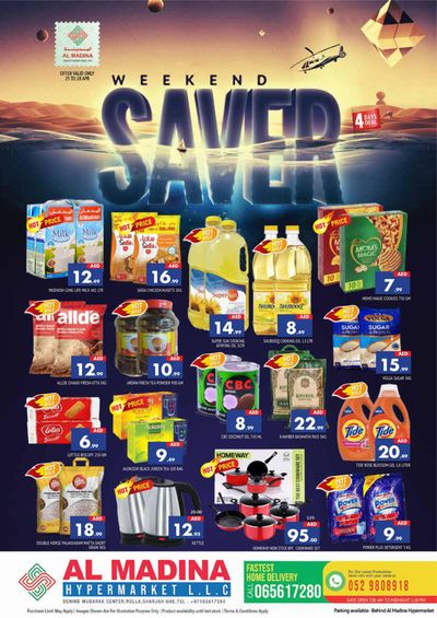Groceries offers in Dubai | Weekend Saver! Rolla in Al Madina | 25/04/2024 - 28/04/2024