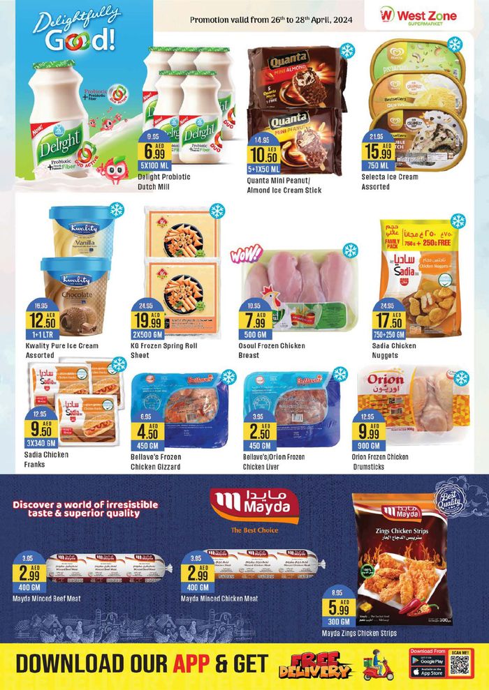West Zone Fresh catalogue in Abu Dhabi | Month End Deal! | 26/04/2024 - 28/04/2024