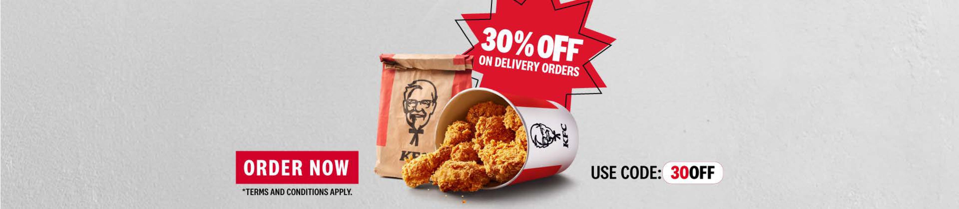 KFC catalogue in Sharjah | 30% Off On Delivery Offers! | 26/04/2024 - 29/04/2024