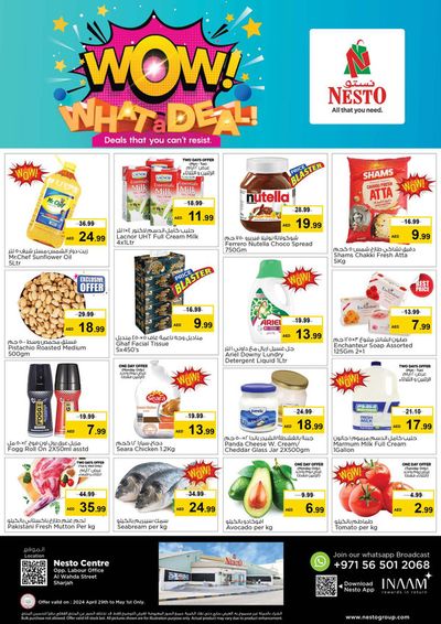 Nesto catalogue in Sharjah | Wow! What a Deal! Al Wahda | 29/04/2024 - 01/05/2024