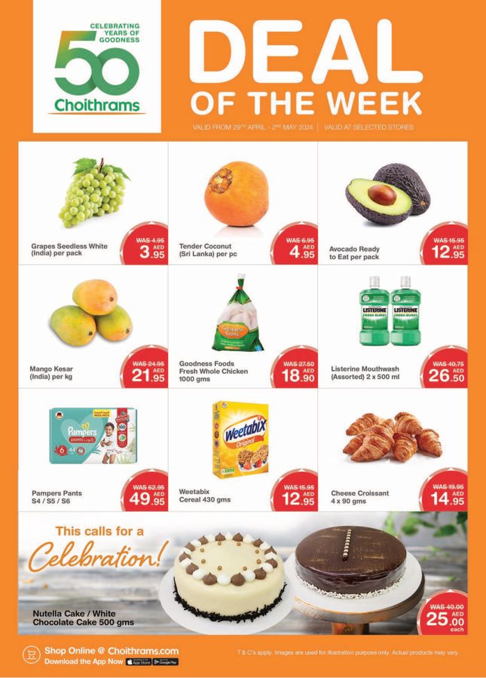 Choitrams catalogue in Ras al-Khaimah | Deal of The Week! | 29/04/2024 - 02/05/2024