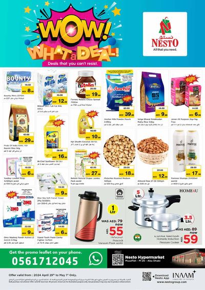 Nesto catalogue in Mussafah | Wow! What a Deal! Mussafah | 30/04/2024 - 01/05/2024