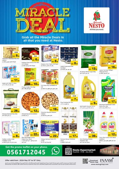 Nesto catalogue | Miracle Deal! Musaffah | 14/05/2024 - 15/05/2024