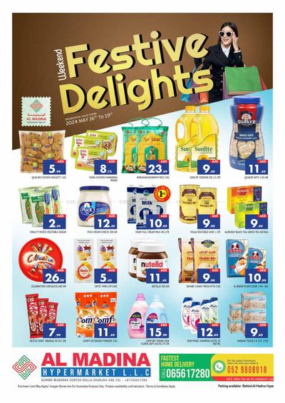 Al Madina catalogue in Sharjah | Festive Delights! Rolla | 16/05/2024 - 19/05/2024