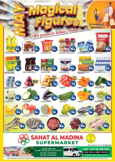 Groceries offers in Dubai | Magical Figures! Al Quoz in Al Madina | 17/05/2024 - 19/05/2024