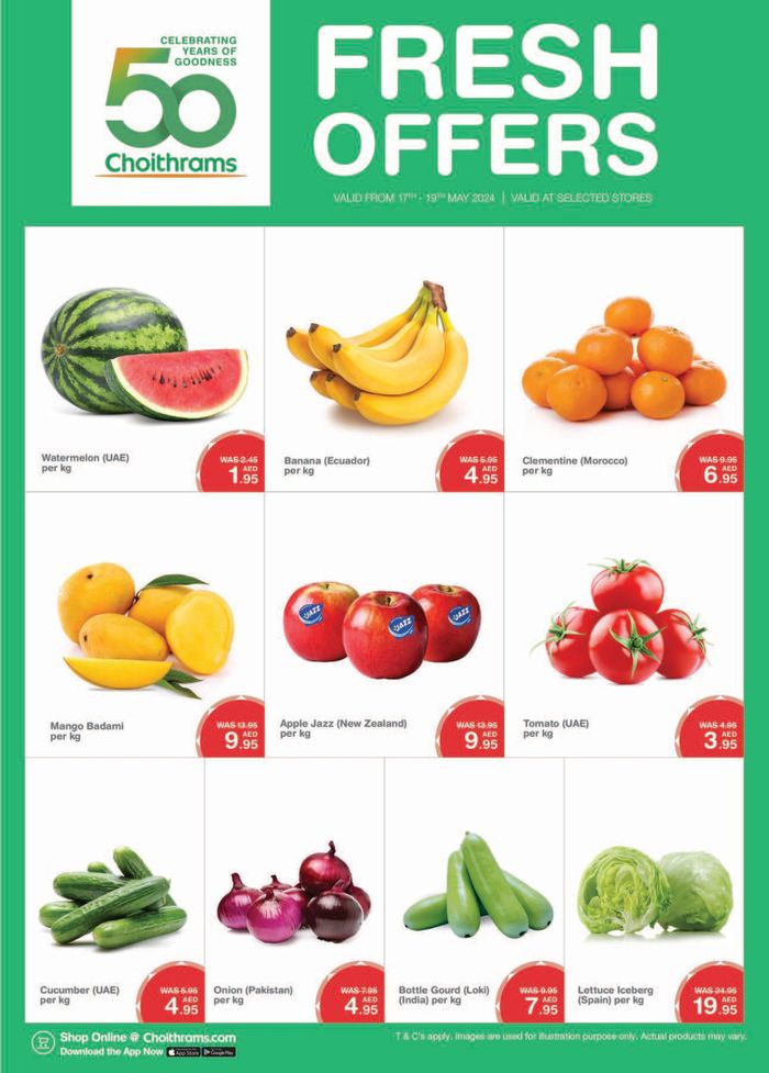 Choitrams catalogue in Dubai | Fresh Offers! | 17/05/2024 - 19/05/2024