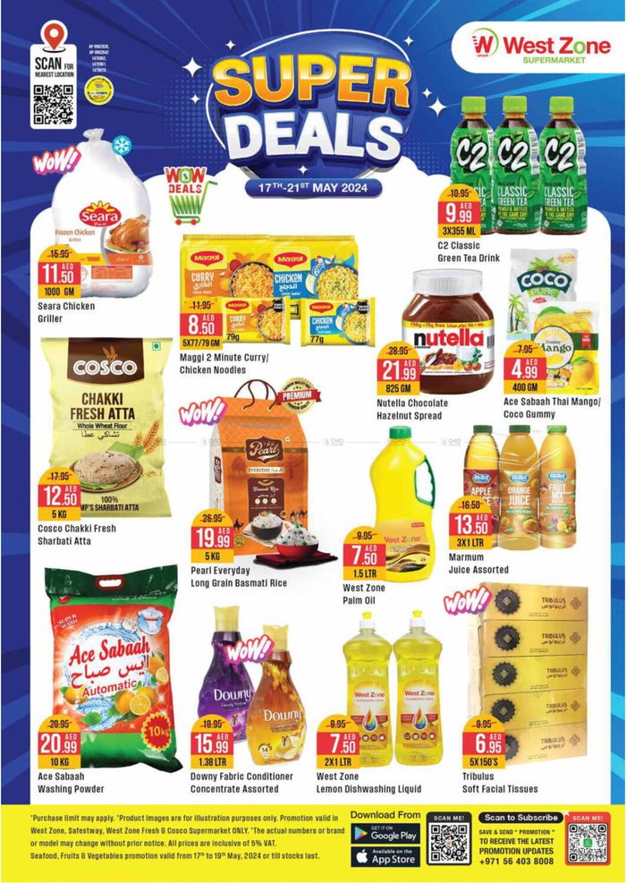West Zone Fresh catalogue in Dubai | Super Deals | 17/05/2024 - 21/05/2024