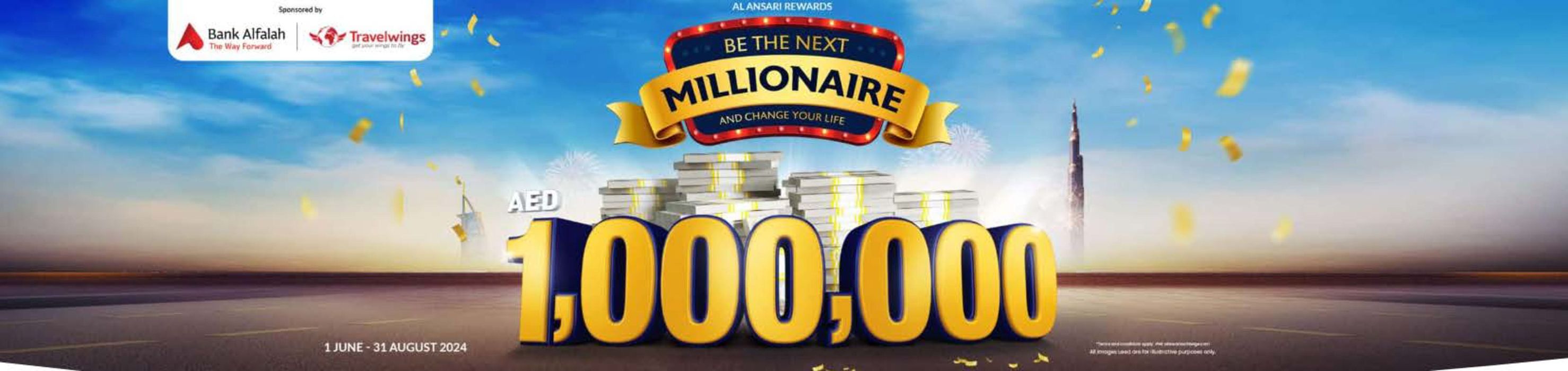 Al Ansari Exchange catalogue | Be The Next Millionaire | 04/06/2024 - 31/08/2024