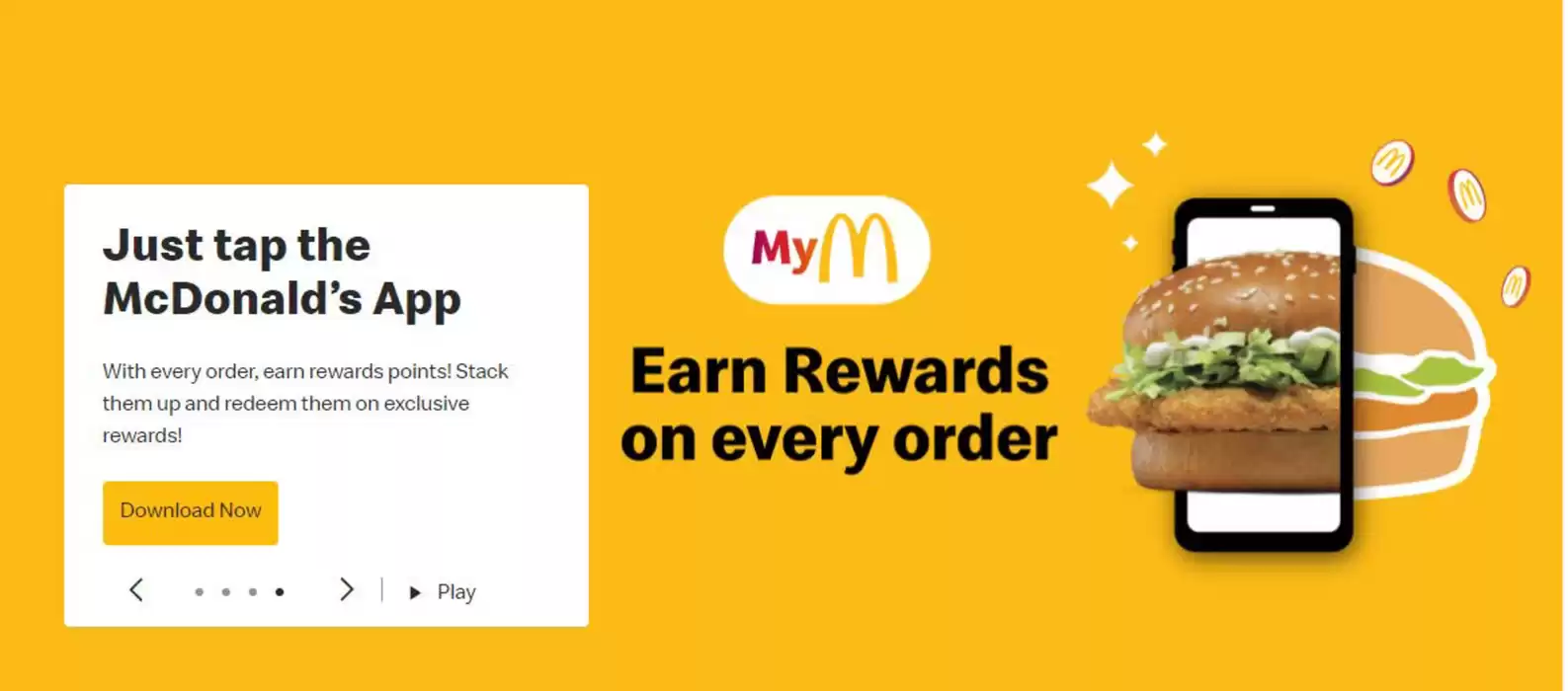 McDonald's catalogue | Earn Rewards On Every Orders | 04/07/2024 - 31/10/2024