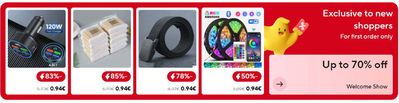 Technology & Electronics offers | Exclusive To New Shoppers in Aliexpress | 04/07/2024 - 28/07/2024