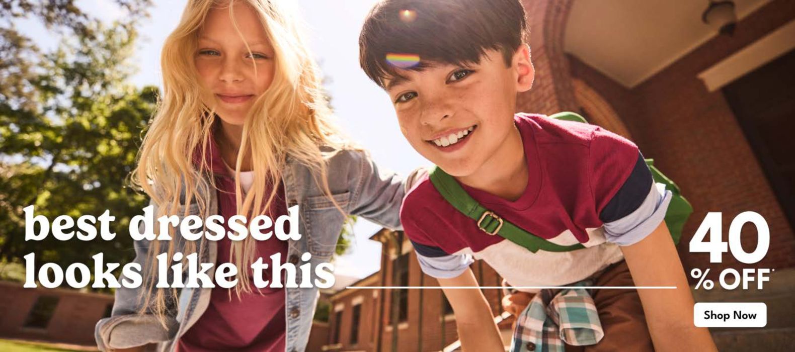 Carters catalogue | Back To School! 40% Off | 19/07/2024 - 28/07/2024