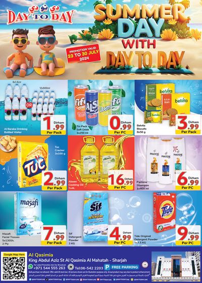 Department Stores offers in Dubai | Summer Day! Al Qasimiya in Day to Day | 24/07/2024 - 30/07/2024