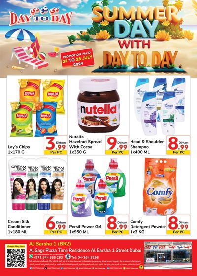 Department Stores offers in Dubai | Summer Day! Al Barsha 1 in Day to Day | 24/07/2024 - 28/07/2024