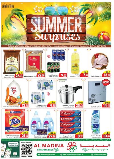 Groceries offers | Summer Surprises! in Al Madina | 26/07/2024 - 28/07/2024