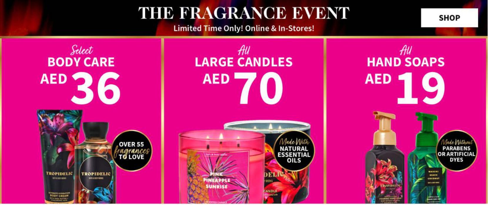 Bath & Body Works catalogue | The Fragrance Event | 26/07/2024 - 30/07/2024