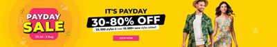 Clothes, Shoes & Accessories offers | Pay Day Sale! in Brands for Less | 26/07/2024 - 02/08/2024