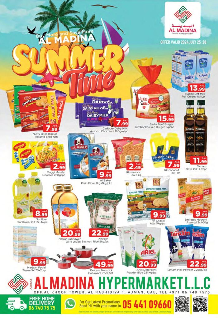 Al Madina catalogue | Summer Time! Rashidiya | 26/07/2024 - 28/07/2024