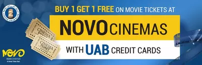 Novo Cinemas catalogue in Sharjah | Buy 1 Get 1 Free On Movie Ticket | 23/08/2024 - 30/11/2024