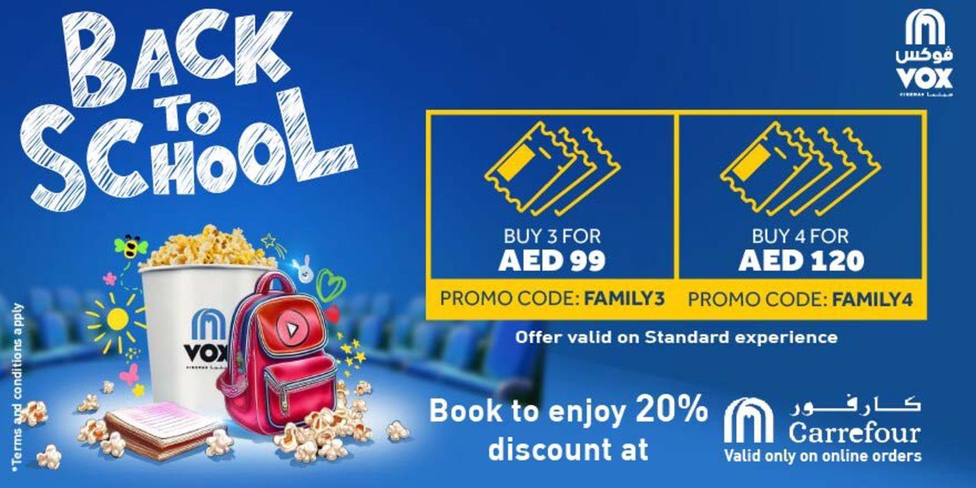 Vox Cinemas catalogue in Ras al-Khaimah | Back To School! | 03/09/2024 - 08/09/2024