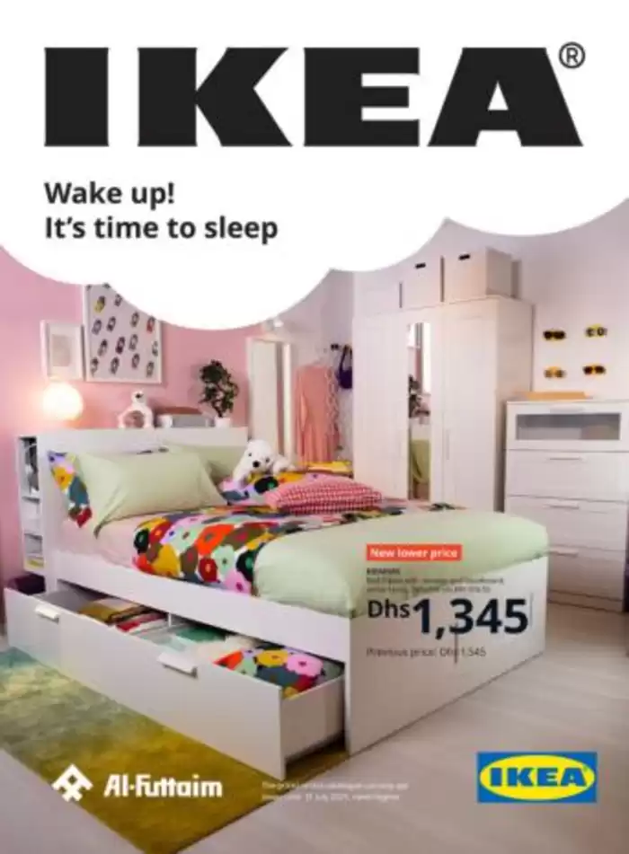 Ikea catalogue in Dubai | Wake Up! |It's Time To Sleep! | 04/09/2024 - 31/07/2025