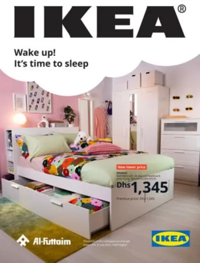 Home & Furniture offers in Abu Dhabi | Wake Up! |It's Time To Sleep! in Ikea | 04/09/2024 - 31/07/2025