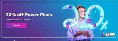 Du catalogue in Dubai | 20% Off Power Plans | 23/09/2024 - 26/11/2024