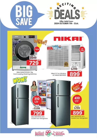 Al Madina catalogue in Ajman | Browse Big Deals Offer By Al Madina Hypermarket | 08/10/2024 - 31/10/2024