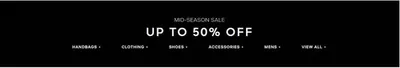 Clothes, Shoes & Accessories offers in Dubai | Up To 50% Off in Michael Kors | 14/10/2024 - 24/10/2024