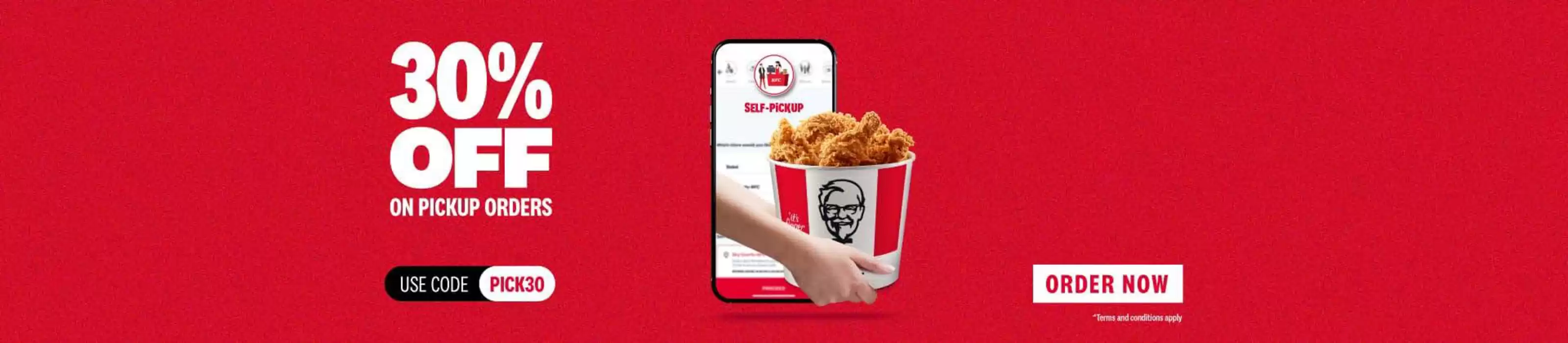 KFC catalogue in Abu Dhabi | 30% Off On Pick UP Orders | 15/10/2024 - 19/10/2024