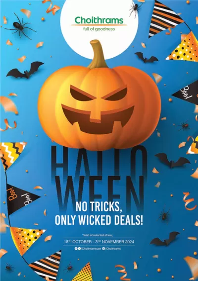 Choitrams catalogue | Halloween Deals | 18/10/2024 - 03/11/2024