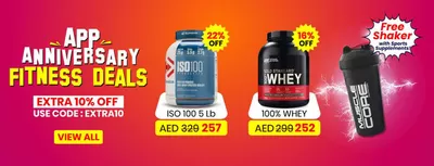 Health & Beauty offers in Ajman | App Anniversary Fitness Deals in Life Pharmacy | 21/10/2024 - 28/10/2024