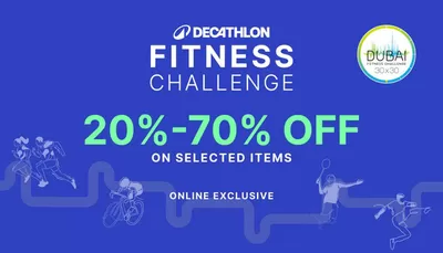 Sport offers in Mussafah | 20%-70% Off On Selected Itmes in Decathlon | 21/10/2024 - 27/10/2024