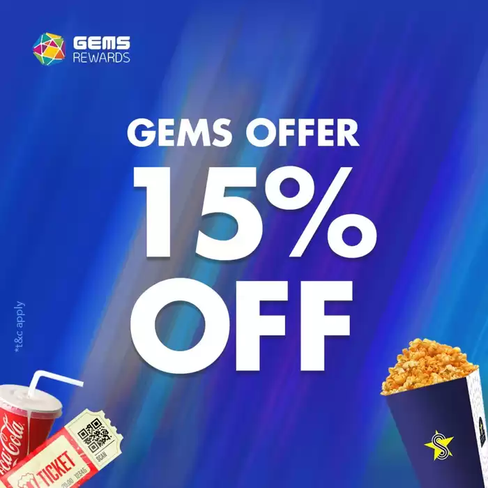 Star Cinemas catalogue | 15% Off | 21/10/2024 - 31/10/2024