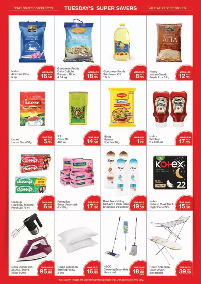 Choitrams catalogue in Sharjah | Tuesday Super Savers | 22/10/2024 - 22/10/2024