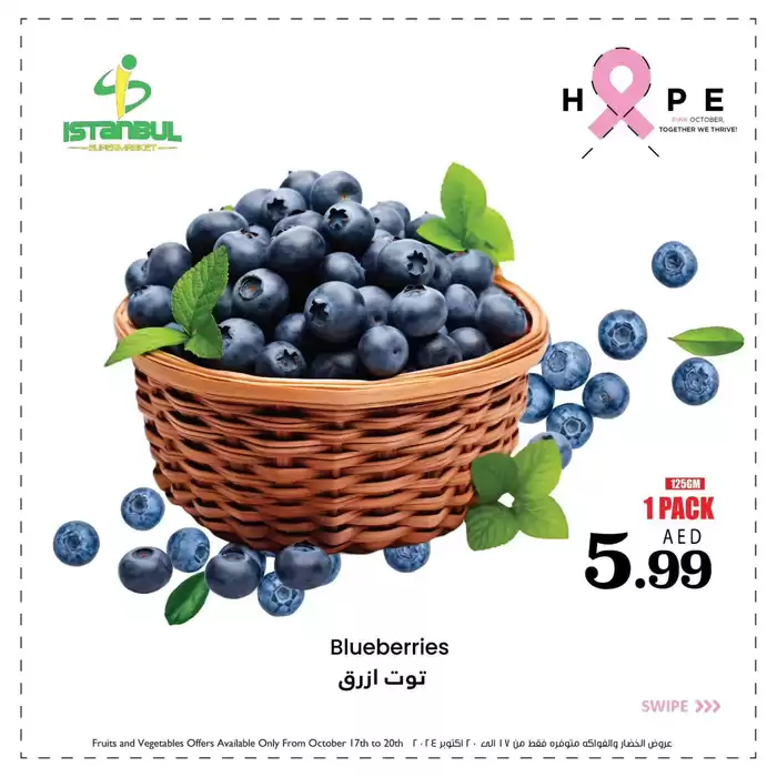 Istanbul Supermarket catalogue in Ajman | Great offer for all customers | 22/10/2024 - 05/11/2024