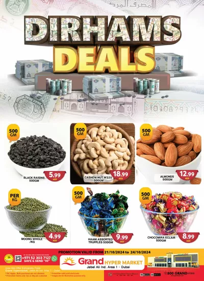 Grand Hyper Market catalogue in Ajman | Midweek Deals - Grand Hypermarket Jebel Ali | 21/10/2024 - 24/10/2024