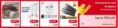 Technology & Electronics offers in Sharjah | Up To 70% Off! in Aliexpress | 22/10/2024 - 30/10/2024